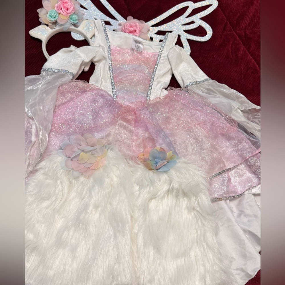 Spirit Majestic Unicorn  Pink and White Costume